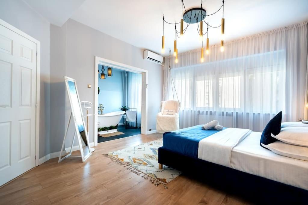 Intercontinental Apart - Massage Terrace Fireplace Bukares Bagian luar foto