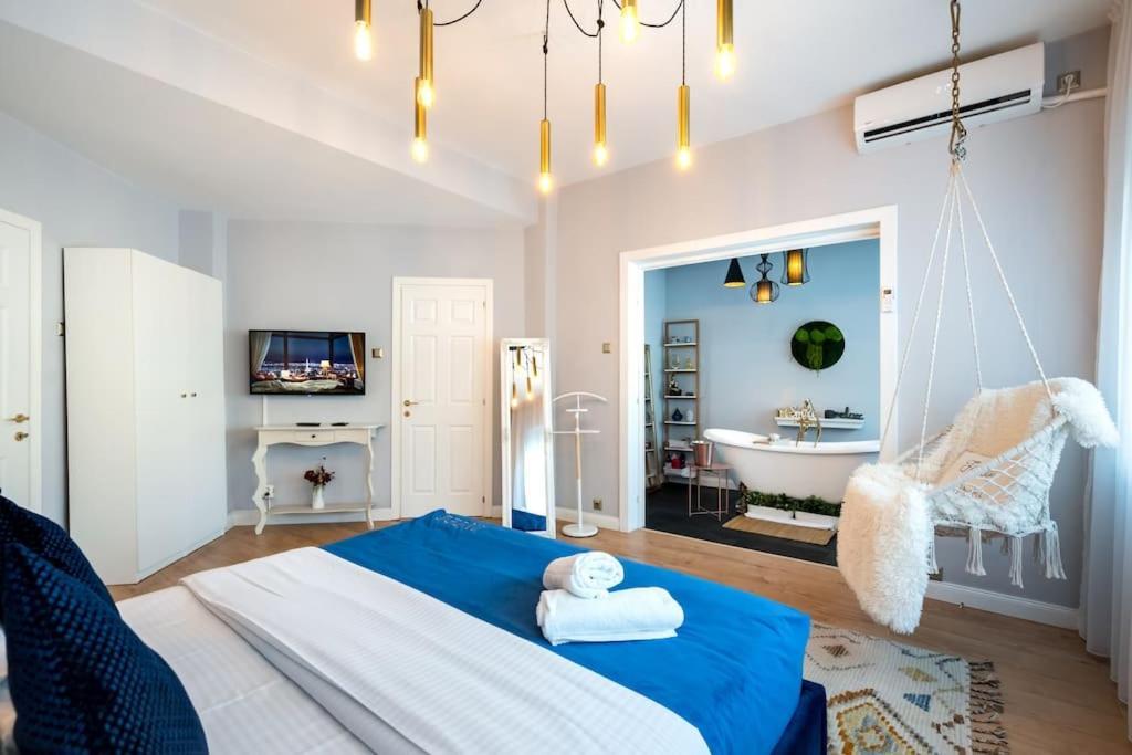Intercontinental Apart - Massage Terrace Fireplace Bukares Bagian luar foto